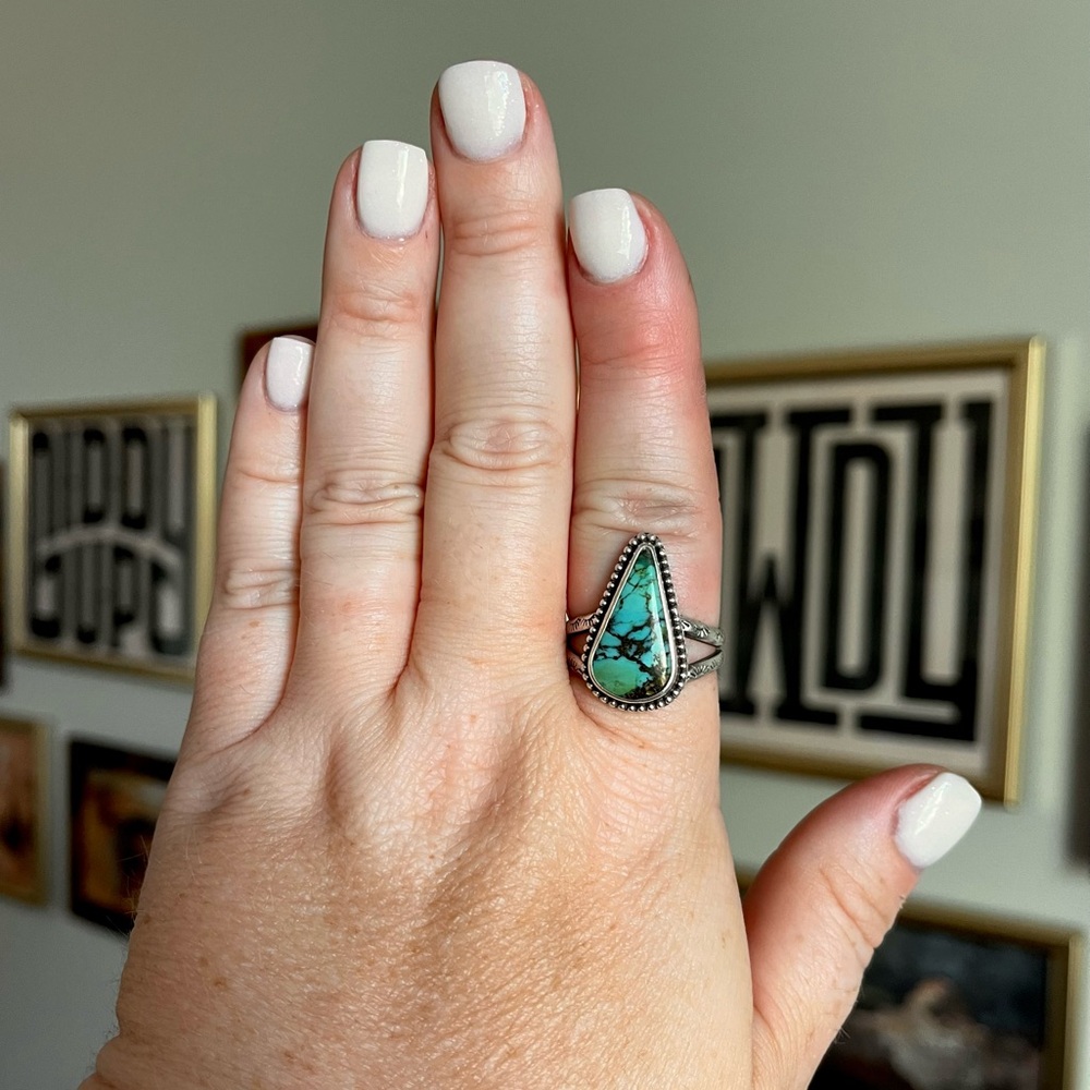 Natural Turquoise Ring